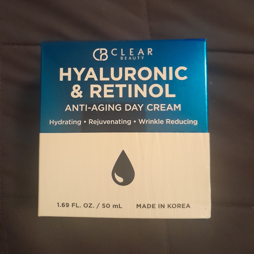 Clear Beauty Hyaluronic & Retinol Anti-Aging Day Cream 1.69 oz